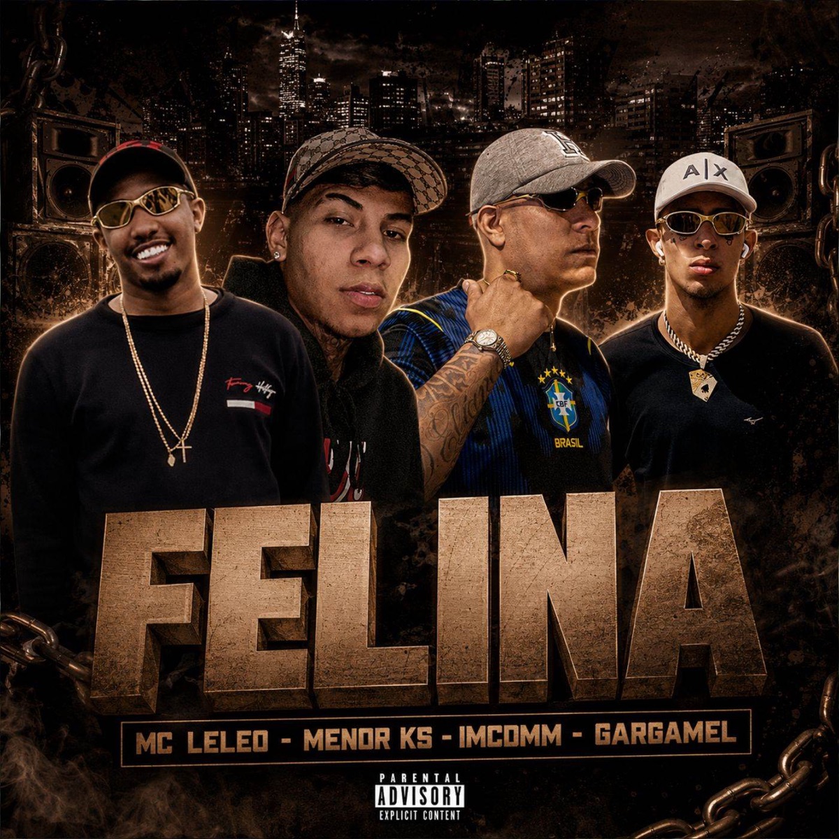 Felina (feat. Next Records) - Single by MC Leleo, Mc Gargamel, MC Menor KS & iMC DMM album cover