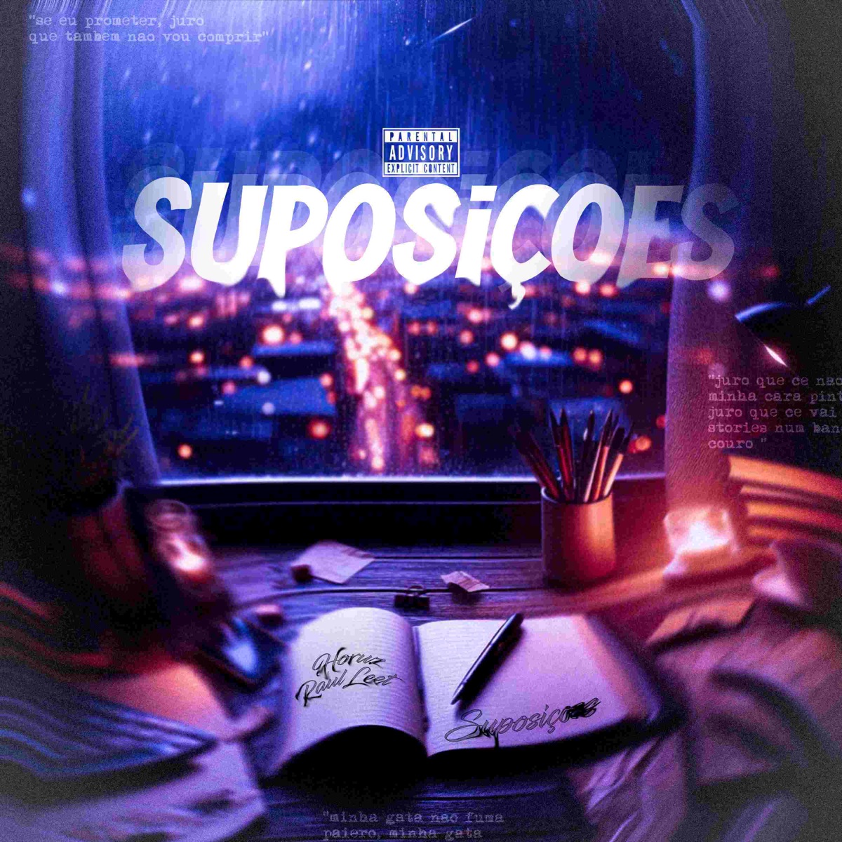 Suposições - Single by Horuz & Raul Leet album cover