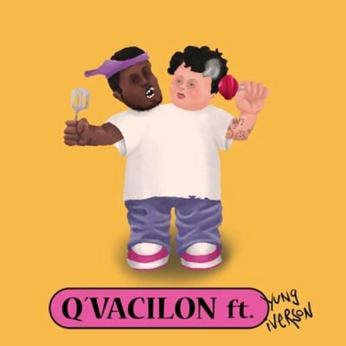 Q 'VacilOn (feat. Ag sixteen & Yung Iverson) - Single by Skisia2 album cover