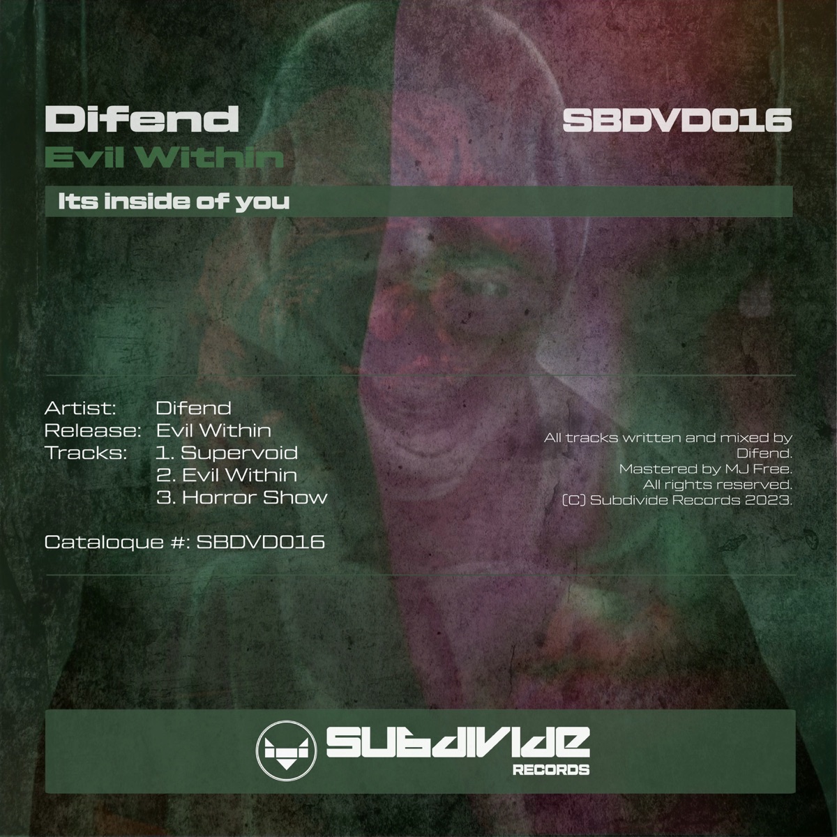 Evil Within - Single by Difend album cover