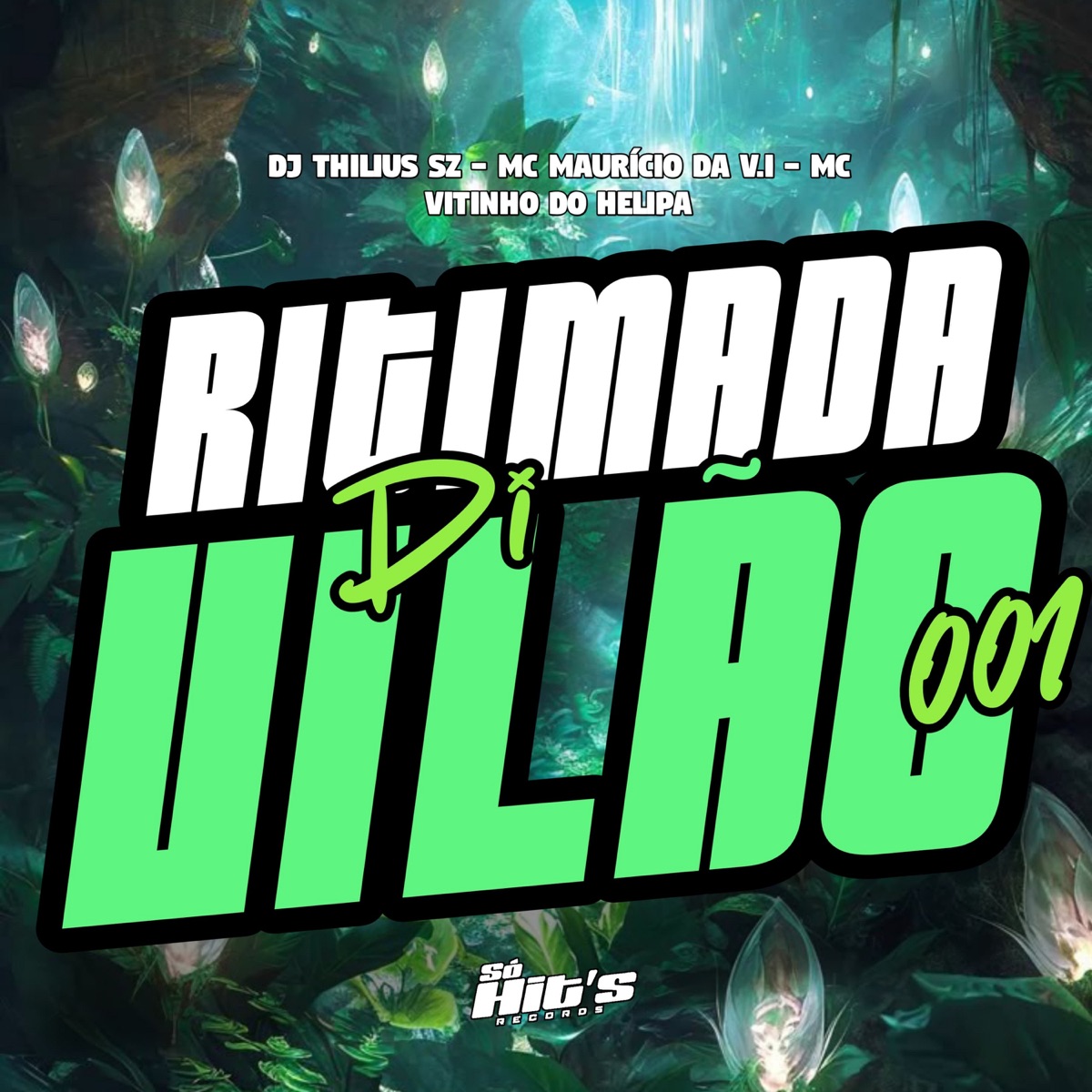 Ritmada di Vilão 001 - Single by DJ Thilius SZ, MC Mauricio da V.I & MC VITINHO DO HELIPA album cover