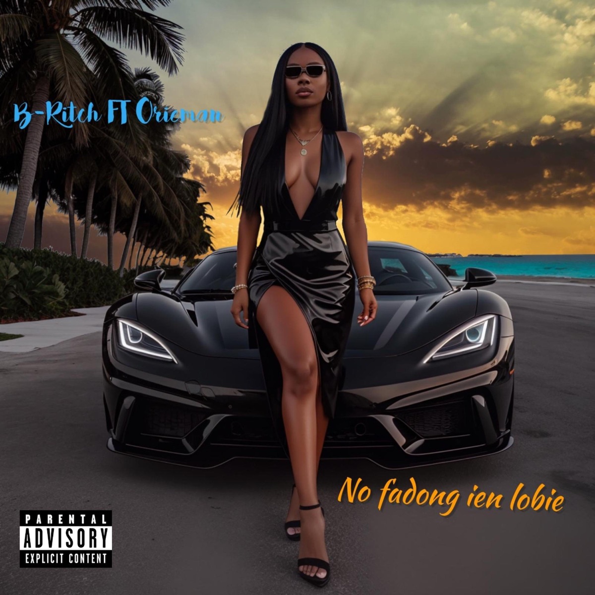 No fadong ien lobie (feat. B-Ritch) - Single by Orieman album cover
