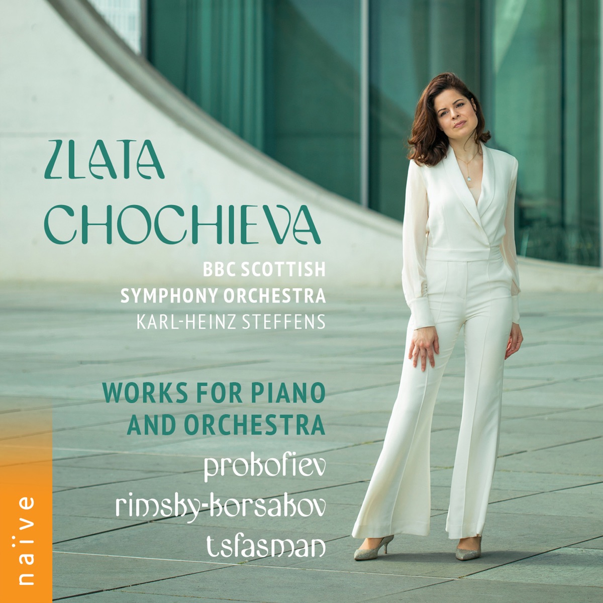 Prokofiev, Rimsky-Korsakov & Tsfasman: Works for Piano and Orchestra by Zlata Chochieva, BBC Scottish Symphony Orchestra & Karl-Heinz Steffens album cover