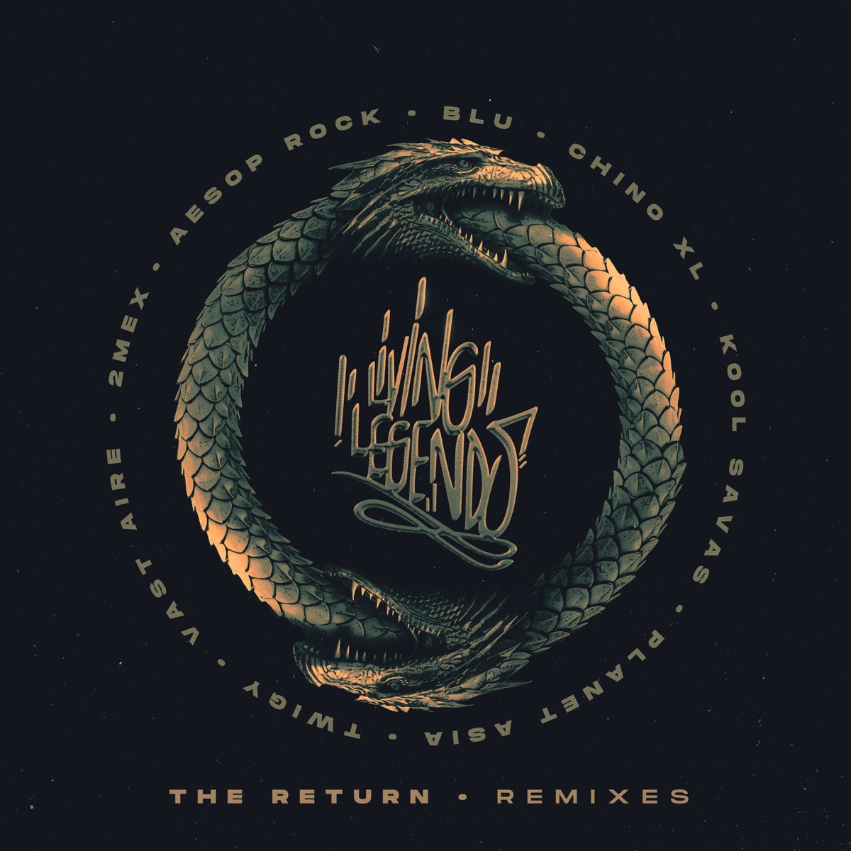 The Return (Remix) [feat. Aesop Rock, Blu, Chino XL, Kool Savas, Planet Asia, Twigy, Vast Aire & 2Mex] - Single by Living Legends, Del the Funky Homosapien & Statik Selektah album cover