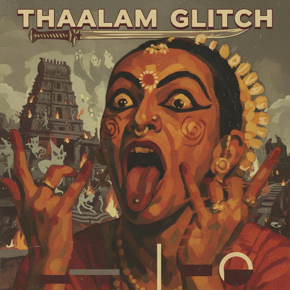 Thaalam Glitch (feat. Rohit Aneesh) - Single by Lilzap & 9a99an album cover