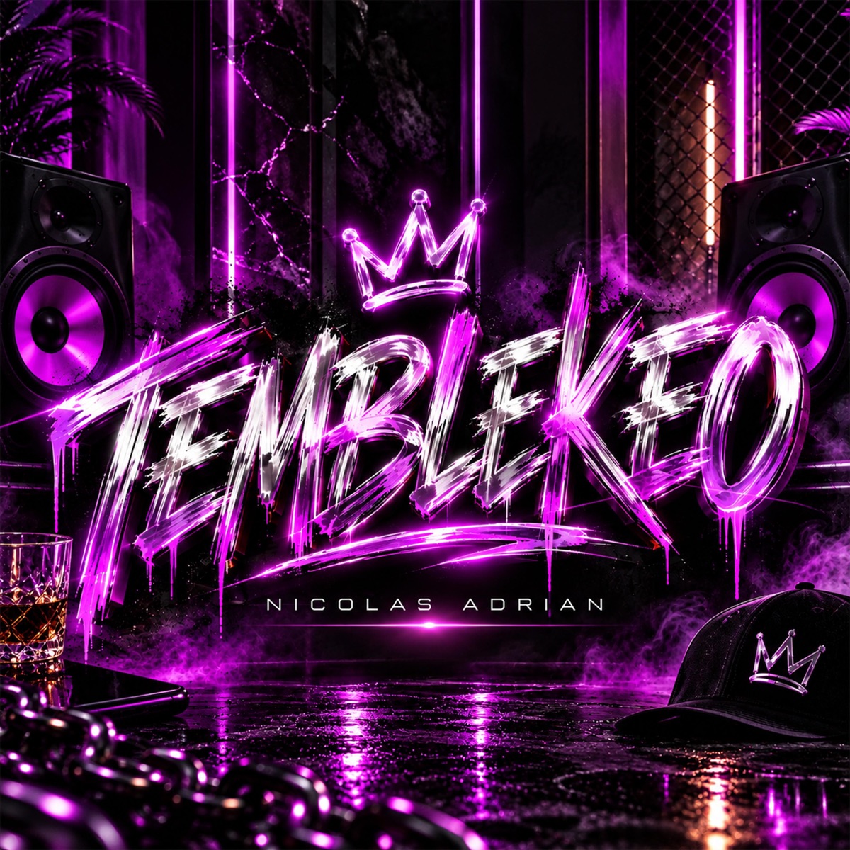 TEMBLEKEO - Single by Nicolas Adrian album cover