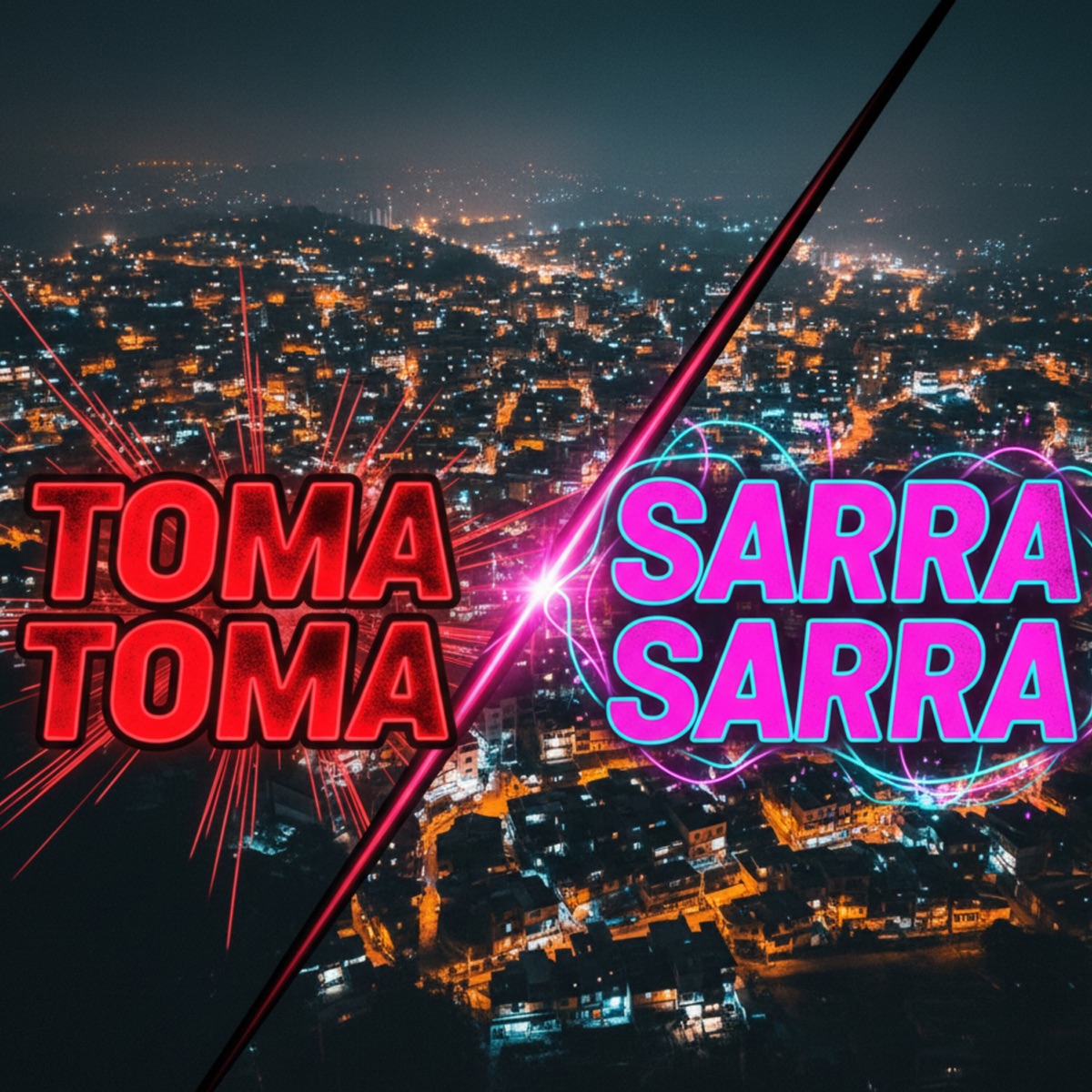 Toma Toma Sarra Sarra - Single by DJ RF3 & TETE MC album cover