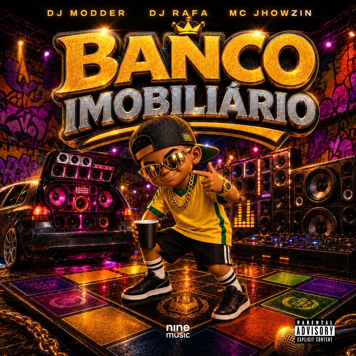 Banco Imobiliário - Single by DJ Modder, DJ Rafa & MC Jhowzin album cover