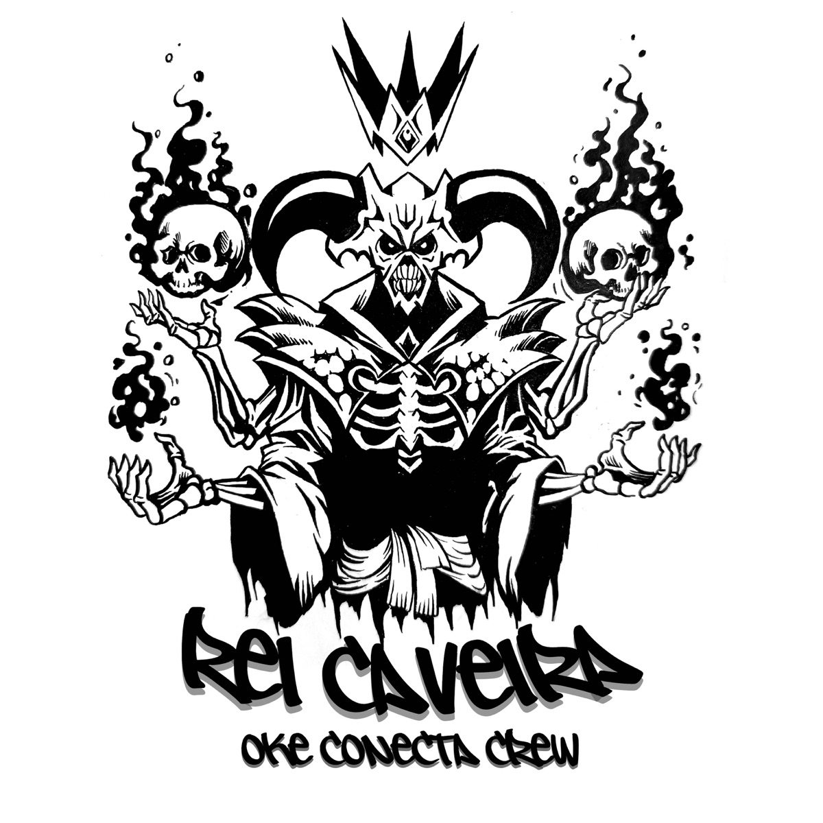 Rei Caveira - Single by Oke Conecta Crew album cover