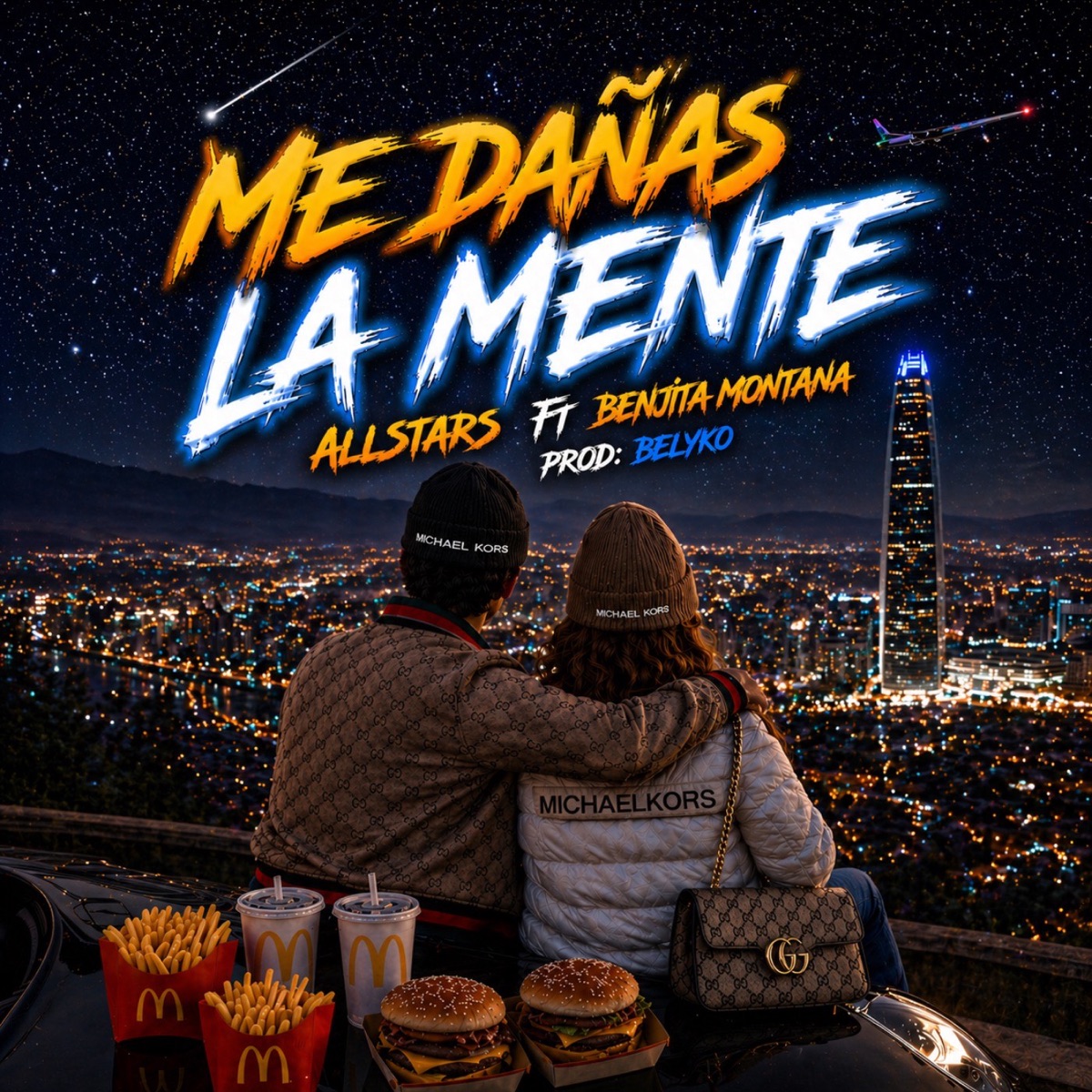 Me dañas la mente (feat. Benjita Montana) - Single by Allstars album cover