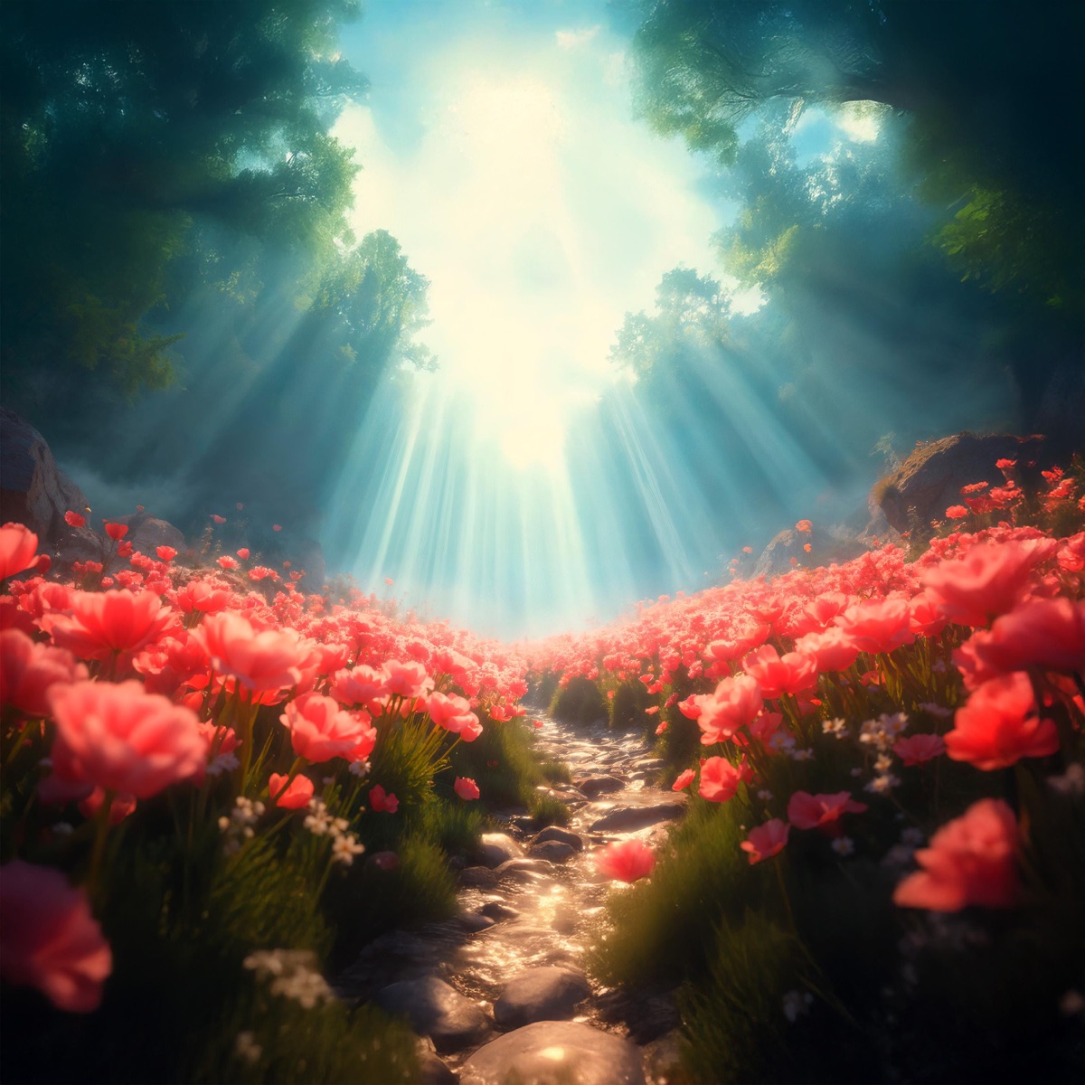 Heavenly Blossom Reverie by Aurora Glowing & Seraphaum album cover