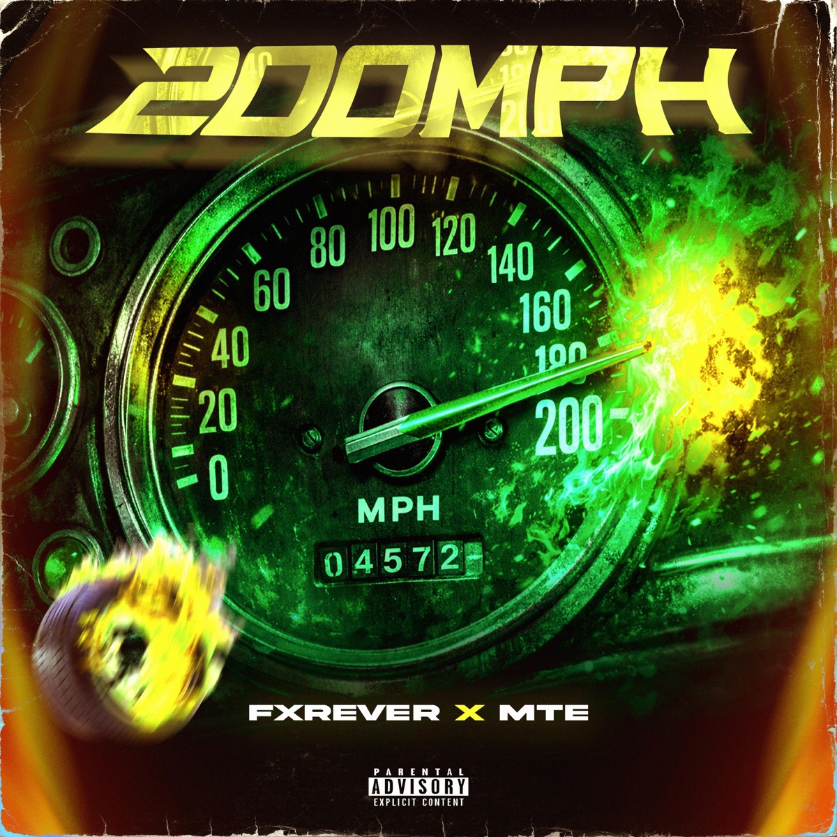 200 Mph (feat. Mandy the elegant) - Single by Fxrever album cover