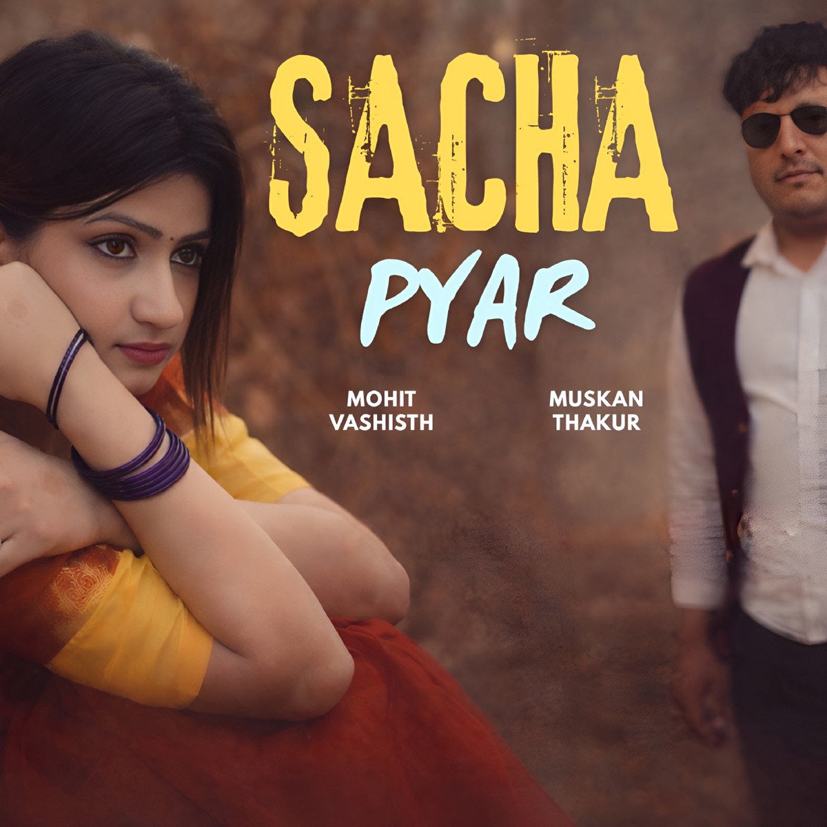 Sacha Pyar - Single by Mohit Vashisth & Muskan Thakur album cover