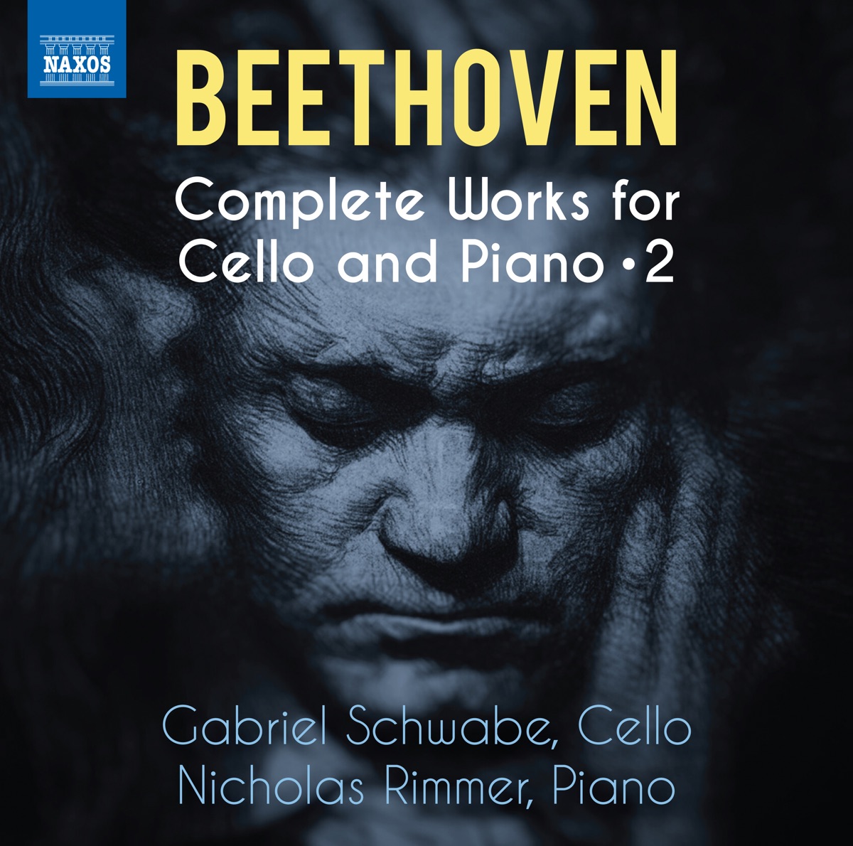 Beethoven: Complete Works for Cello & Piano, Vol. 2 by Gabriel Schwabe & Nicholas Rimmer album cover