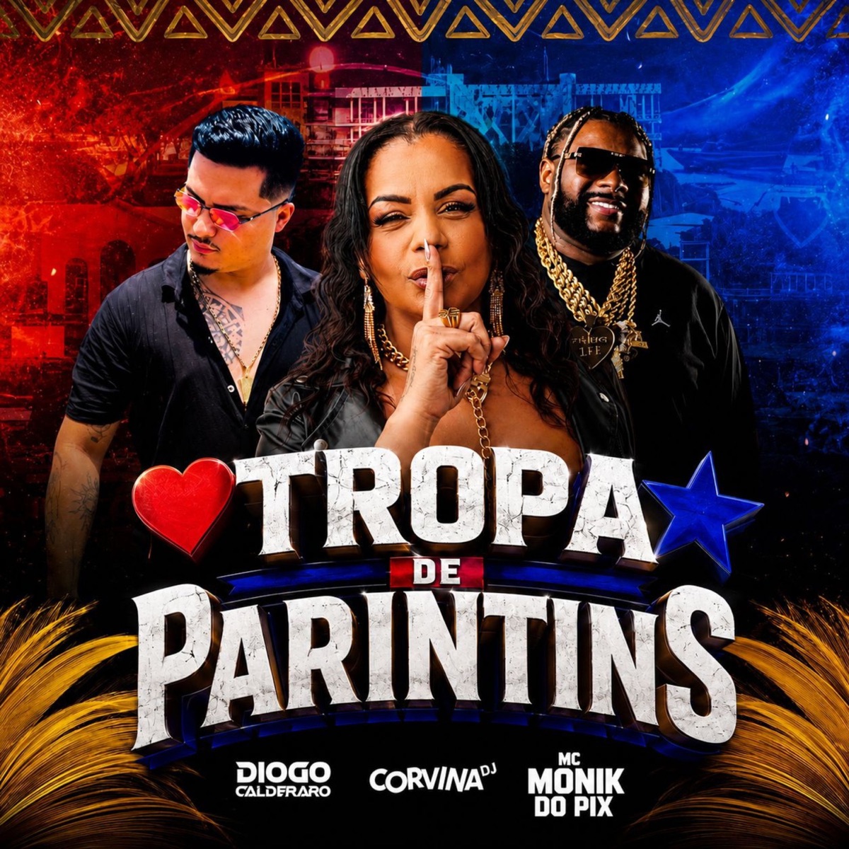 Tropa de Parintins - Single by Corvina Dj, Dj Diogo Calderaro & Mc Monik do pix album cover