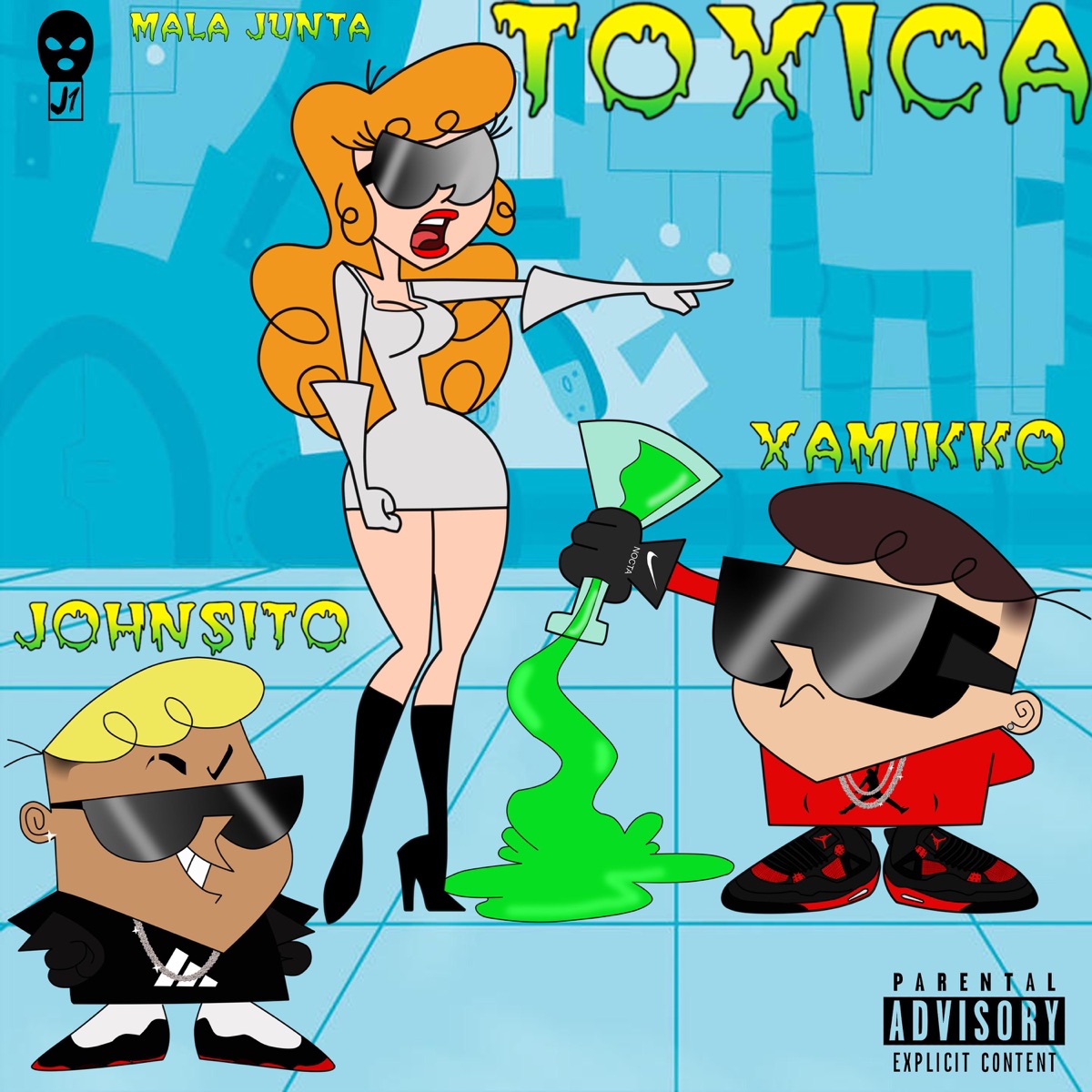 TOXICA (feat. xamikko) - Single by Johnsito album cover