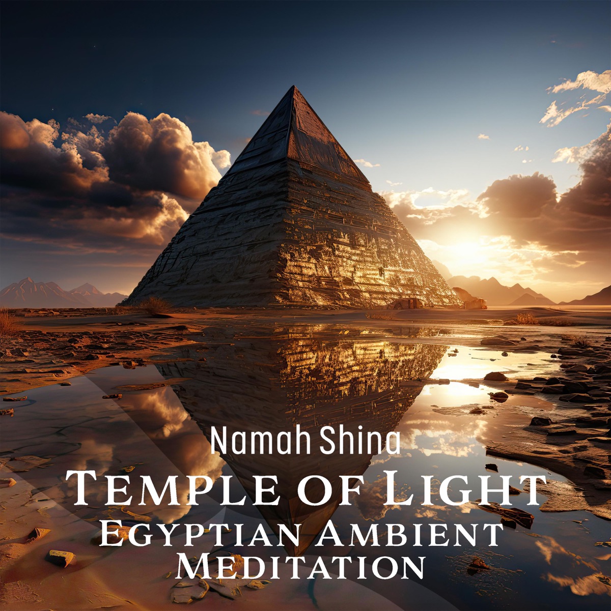 Temple of Light: Egyptian Ambient Meditation to Awaken and Activate the Divine Feminine, And Inner Enlightenment, Fantasy Egyptian Music by Namah Shina & Desert Oasis Ensemble album cover