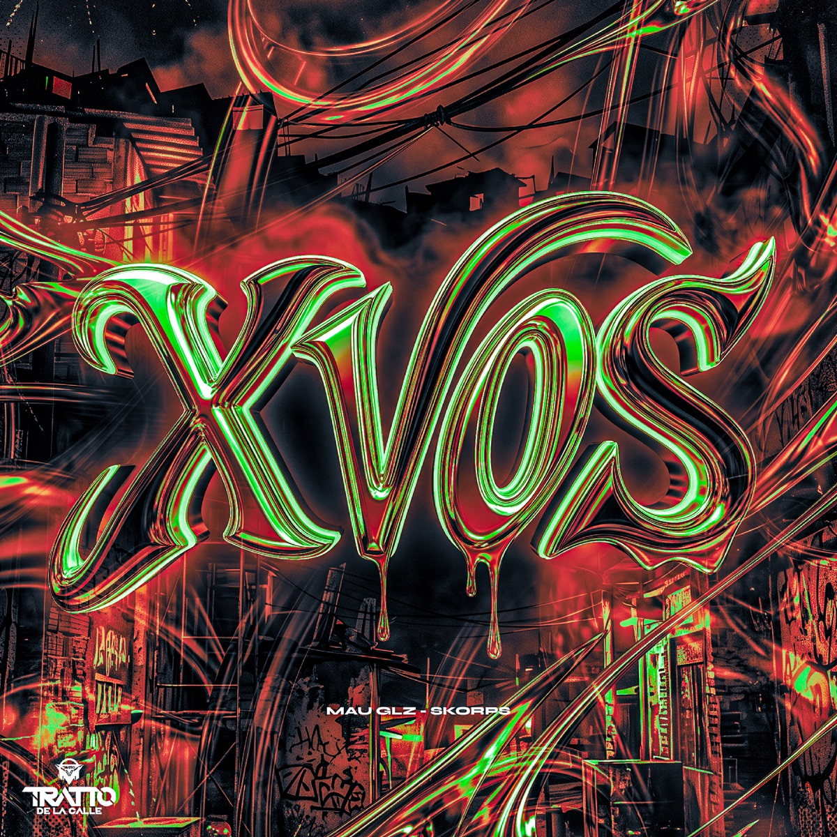 X Vos - Single by Mau Glz album cover