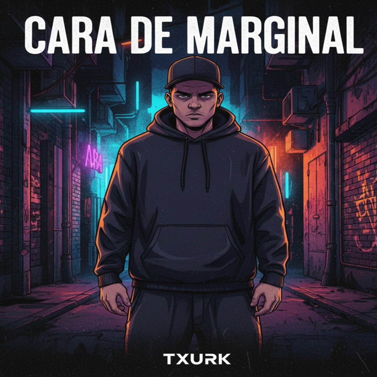 Cara de Marginal (Funkhall) - Single by TXURK album cover