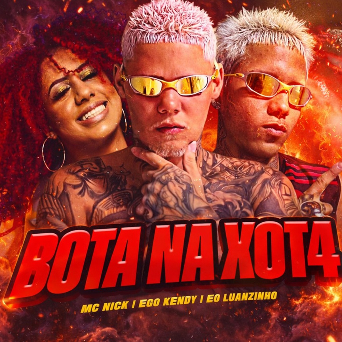 Bota na Xot4 - Single by eo luanzinho & Mc Nick album cover