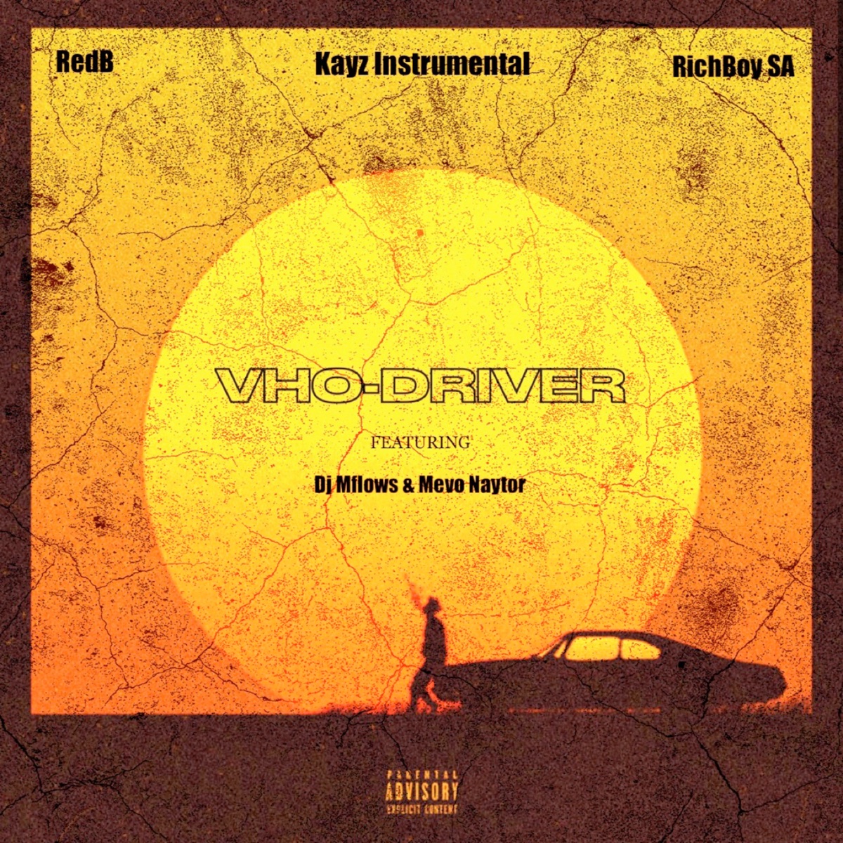 Vho Driver (feat. Dj M Flows & Mevo Naytor) - Single by RichBoy SA, Kayz Instrumentals & RedB album cover