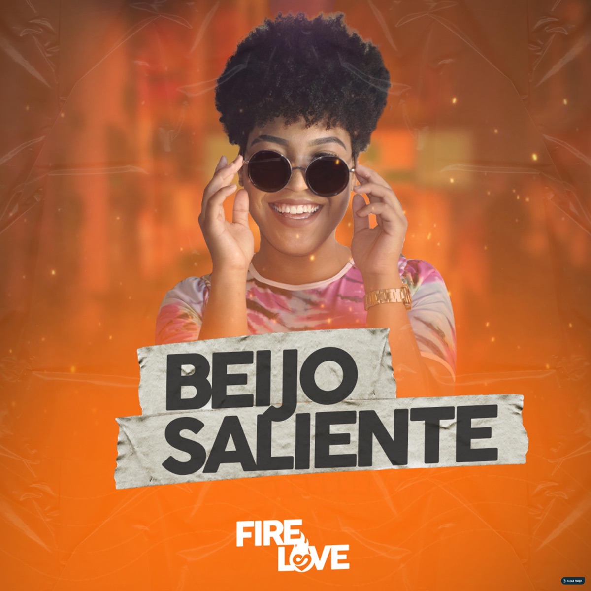 Beijo Saliente (feat. Bonde do Véi) - Single by Fire Love album cover
