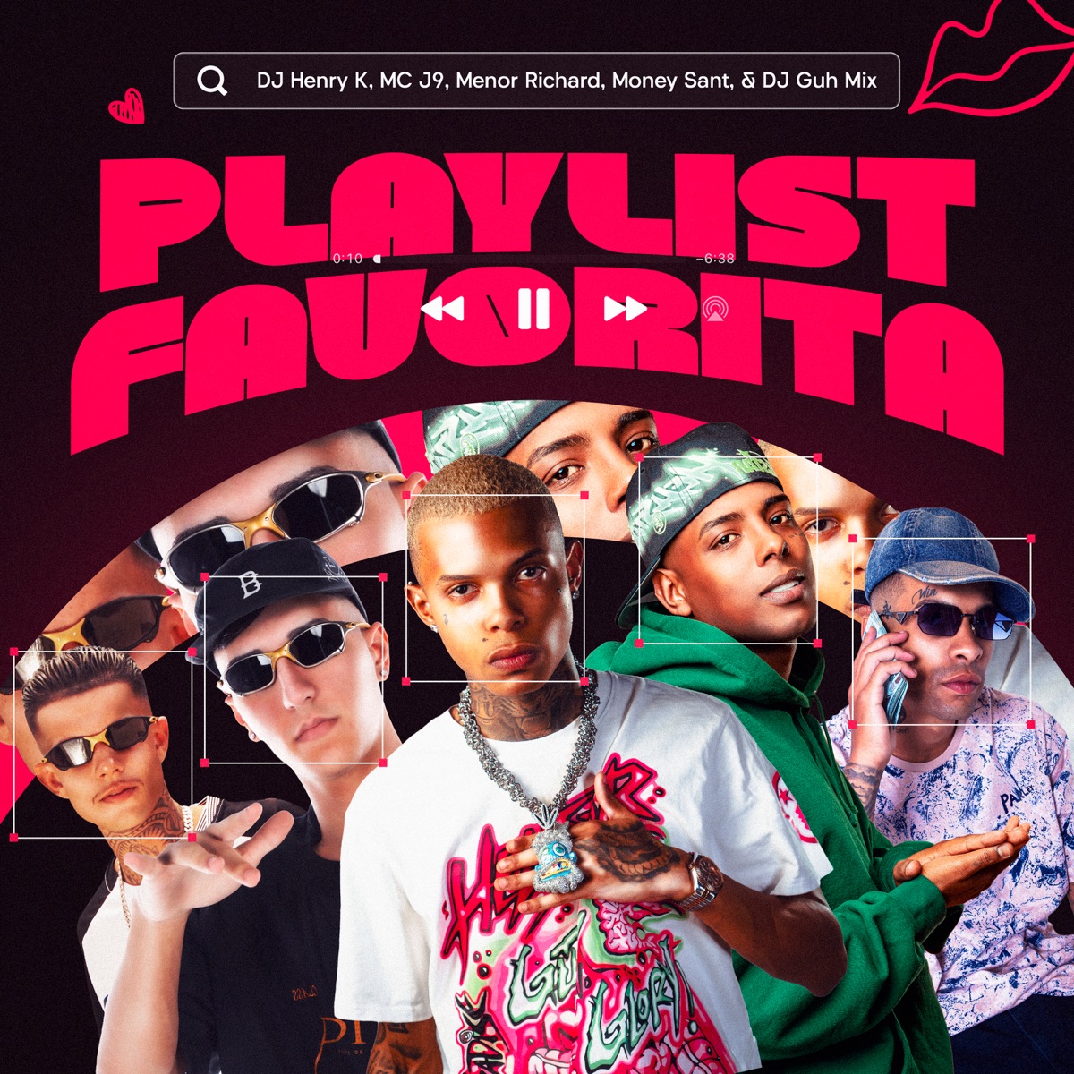 Playlist Favorita (feat. Menor Richard) - Single by Mc J9 & Money Sant album cover
