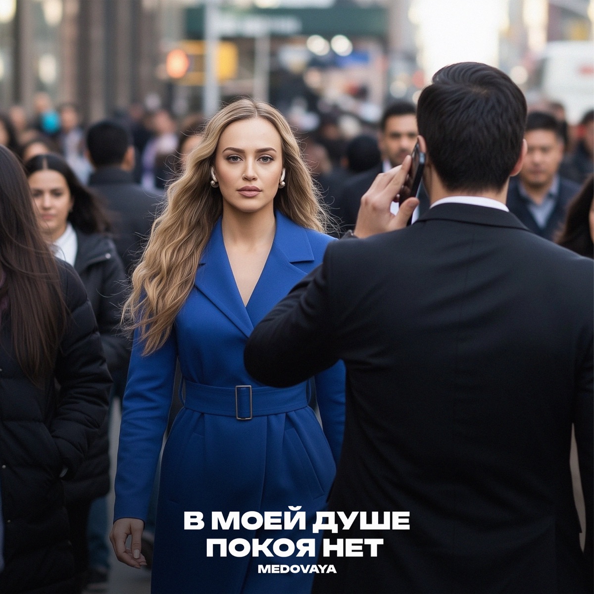 В моей душе покоя нет - Single by MEDOVAYA album cover