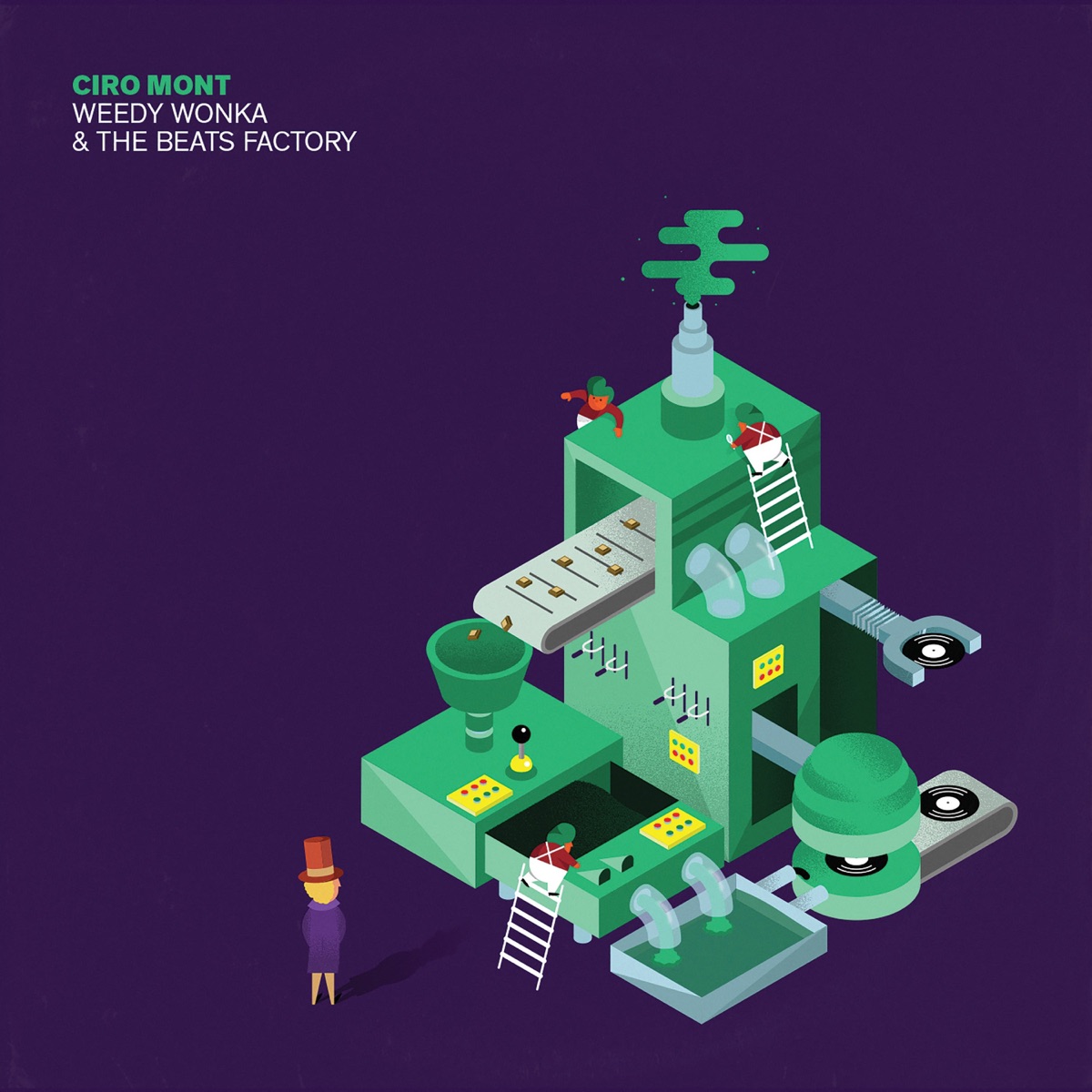 Weedy Wonka & the Beats Factory - EP by Ciro Mont album cover