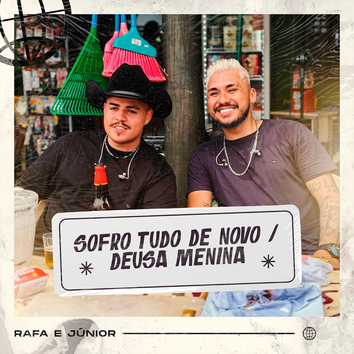 Sofro Tudo De Novo / Deusa Menina (Na Bebura, Ao Vivo) - Single by Rafa e Junior album cover