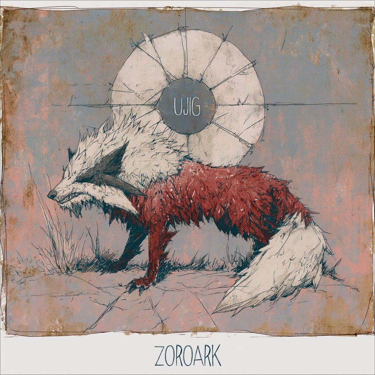 Zorua (feat. Lorenzo Cimino, Marco Ocram Leo, Cesare Pizzetti, Edoardo Maggioni & Konstantin Kräutler Horváth) [Zoroark Version] - Single by Ujig album cover