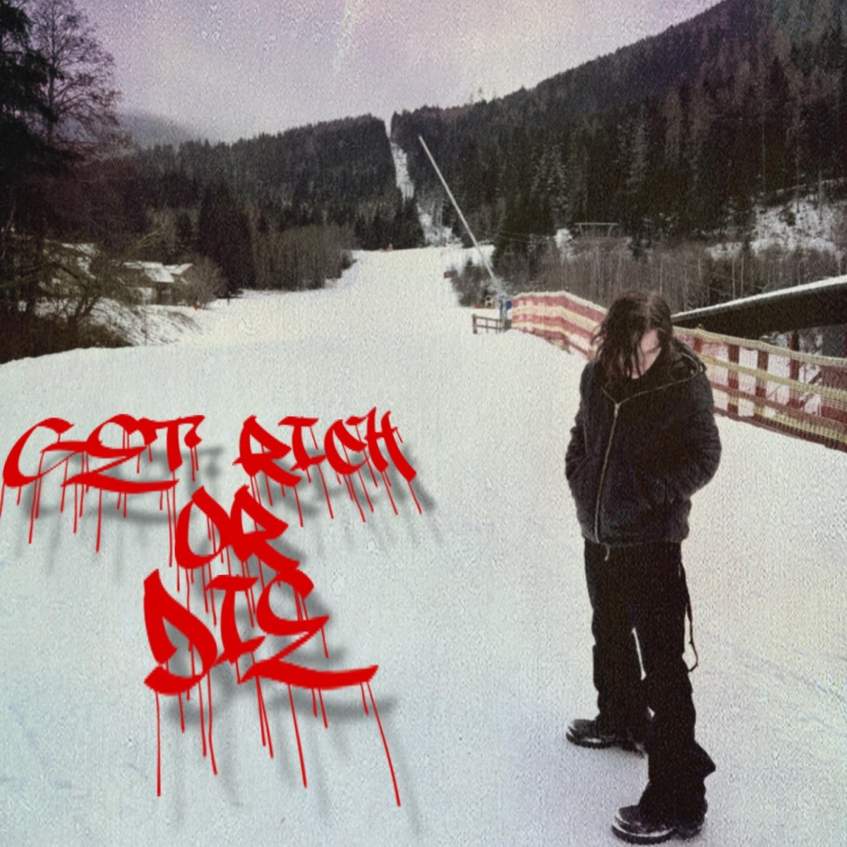 GET RICH OR DIE - Single by Jahhseha & NXVMBER album cover