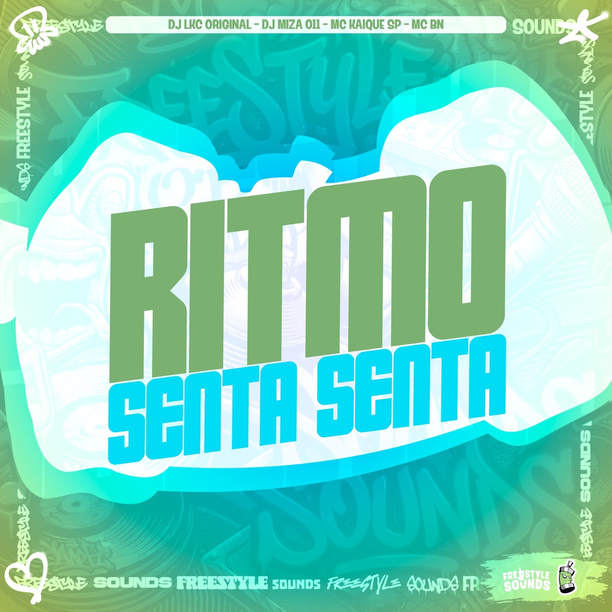 Ritmo Senta Senta - Single by DJ LKC ORIGINAL, DJ MIZA 011, Mc Kaique SP & MC BN album cover