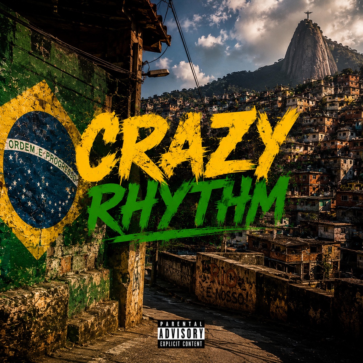 Crazy Rhythm (Brazilian Funk) - Single by ryan do couro album cover