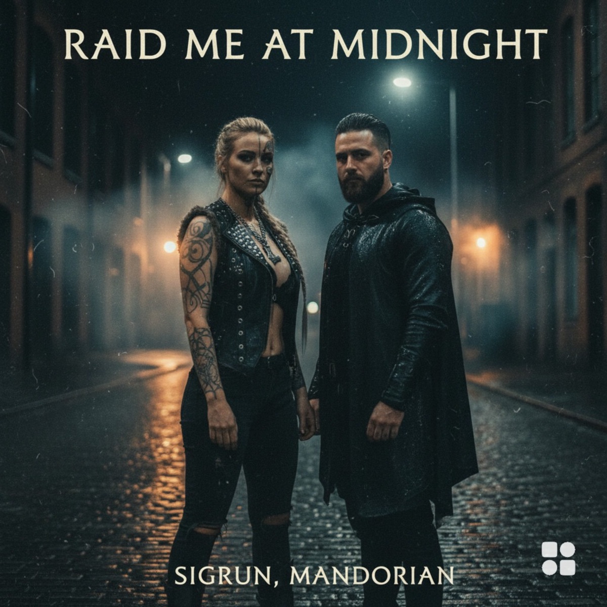 Raid Me at Midnight - Single by Sigrun & Mandorian album cover