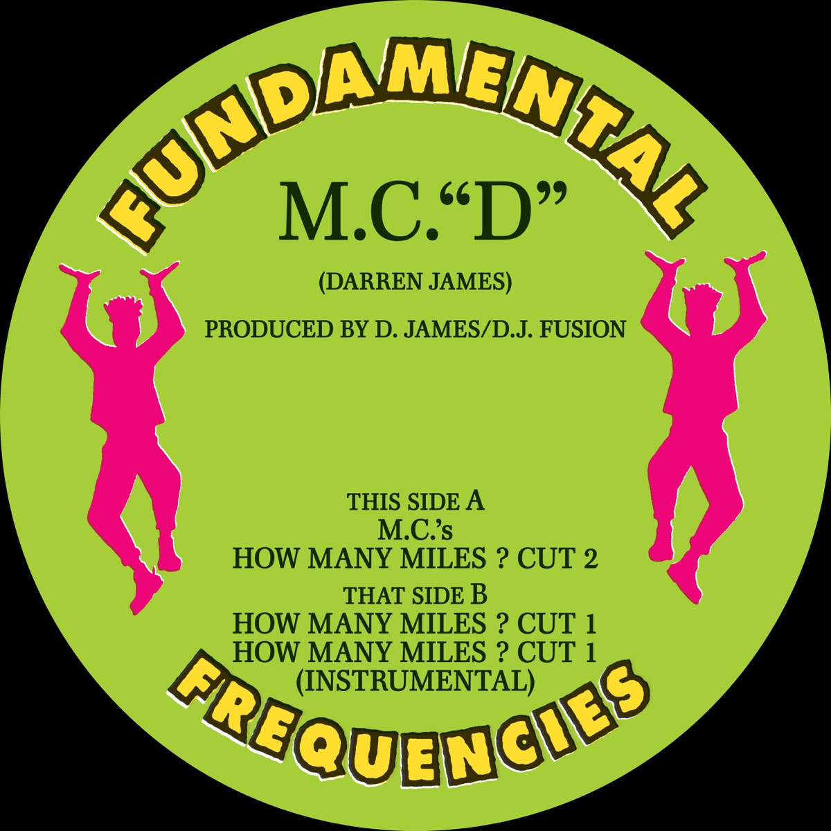 M.C.'s/How Many Miles? - EP by MC D album cover
