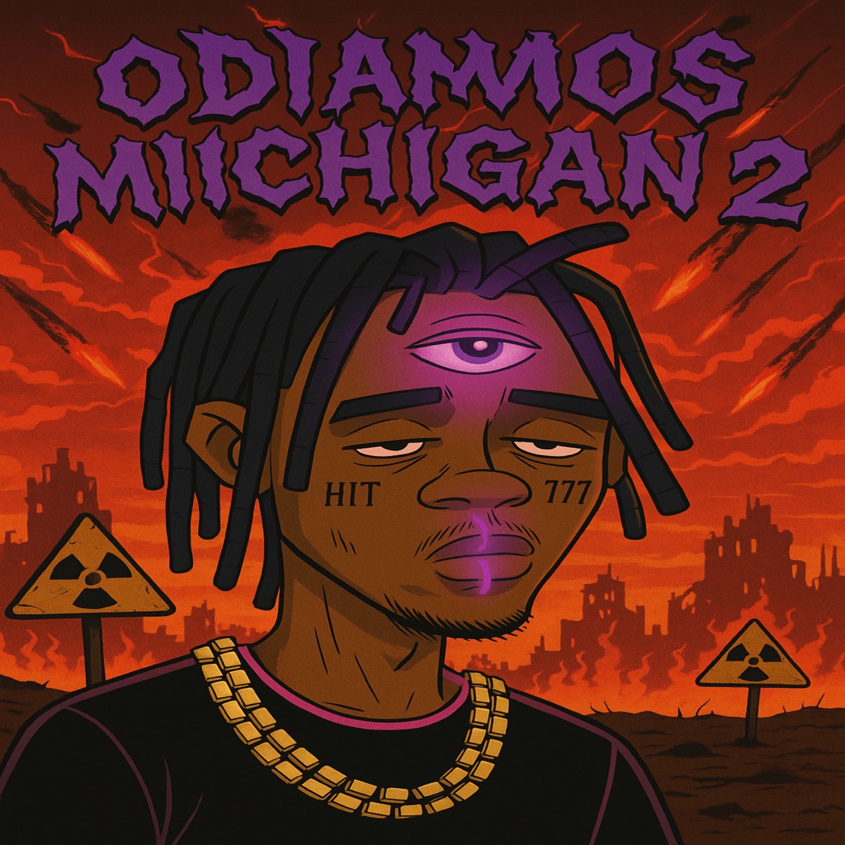 Odiamos Michigan 2 - EP by Glockdi & Shm 778 album cover