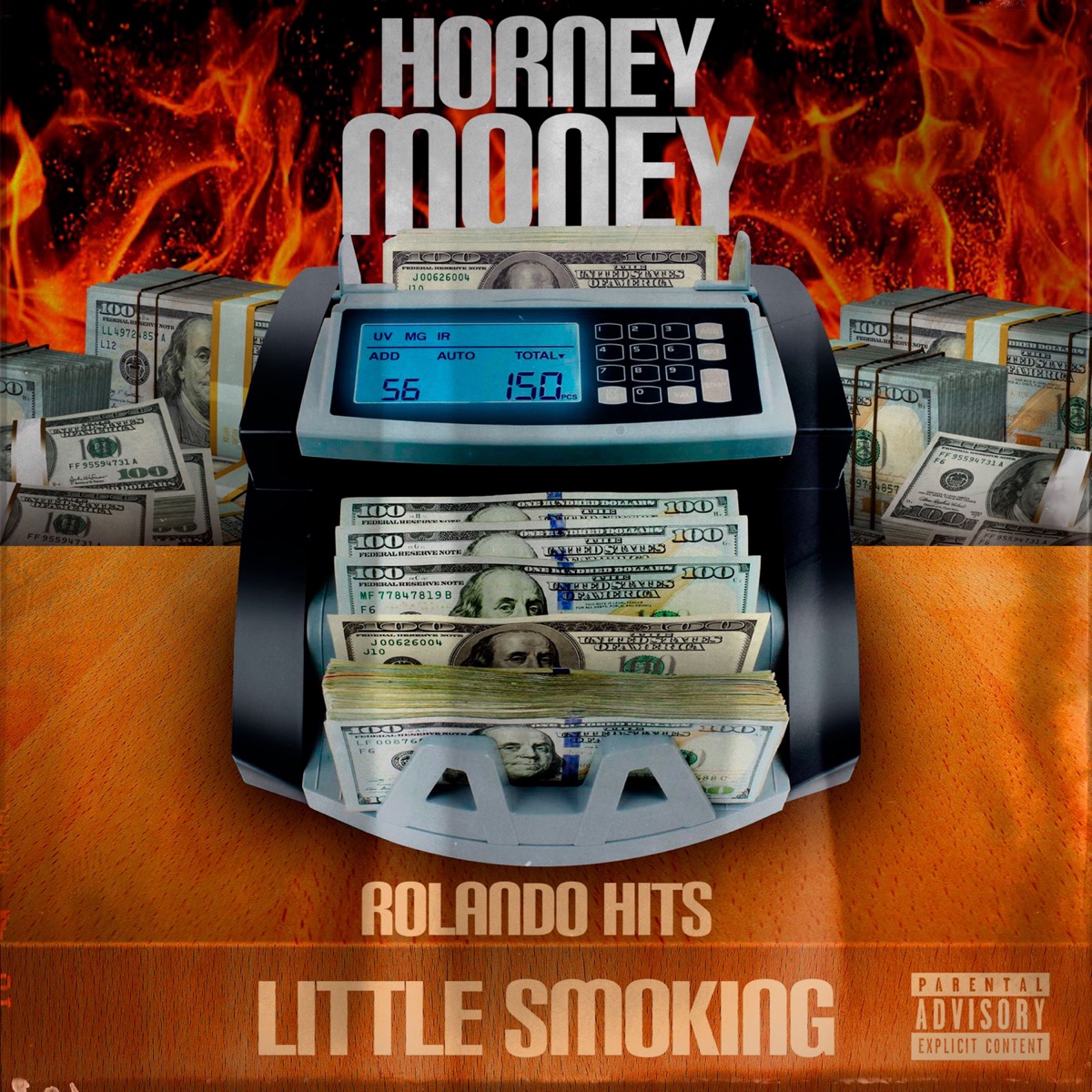 Horney Money - Single by Rolando Hits & Little smoking album cover