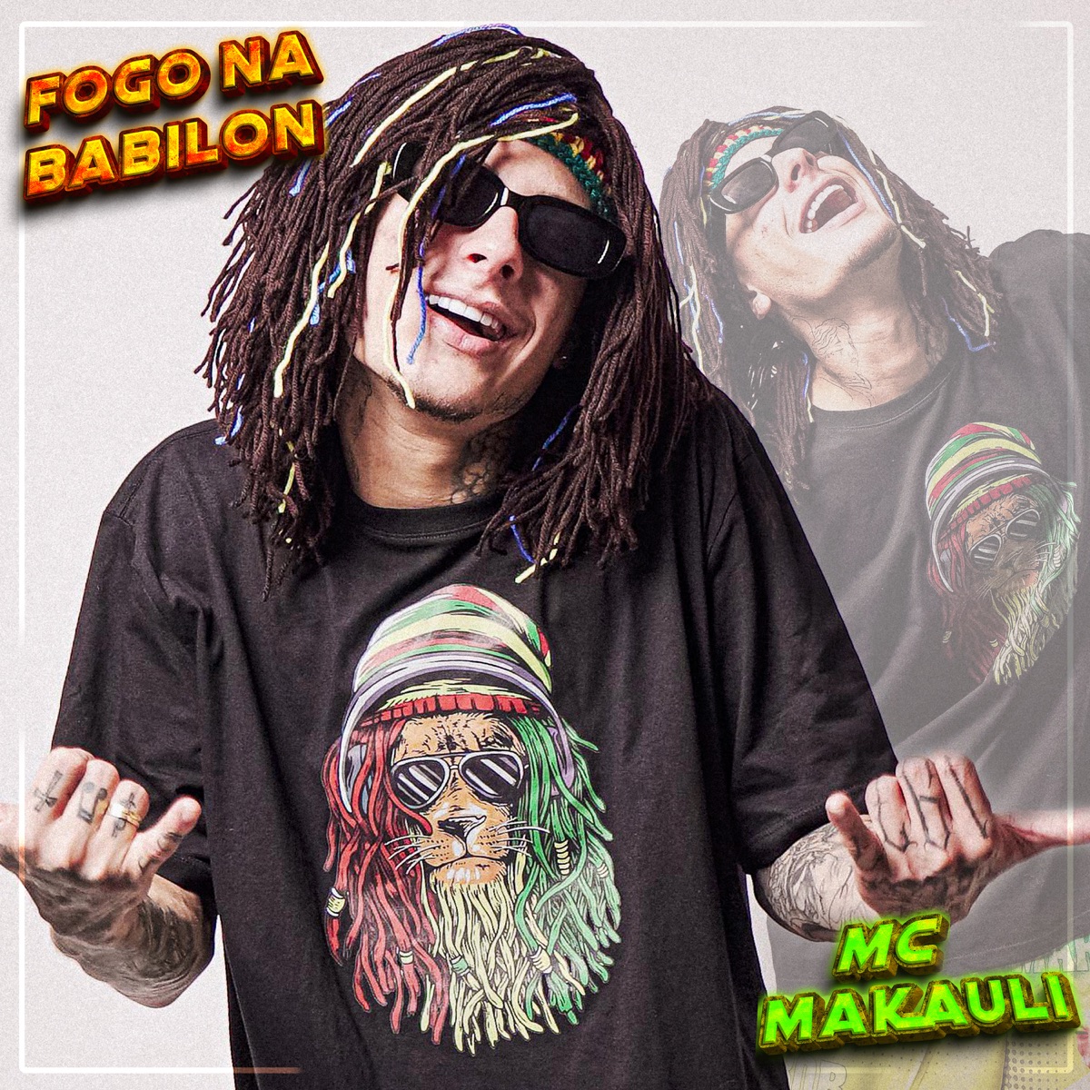 Fogo na Babilon - Single by MC Makauli & Prod ogg album cover
