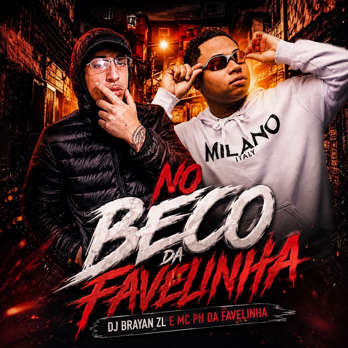 NO BECO DA FAVELINHA - Single by MC PH da Favelinha & DJ Brayan ZL album cover