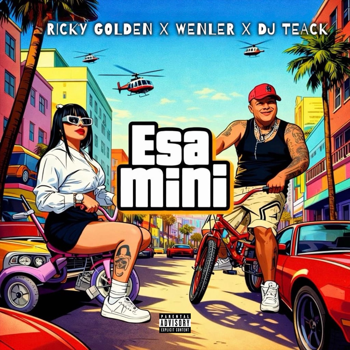 Esa Mini - Single by Ricky Golden, Dj Teack & Wenler album cover