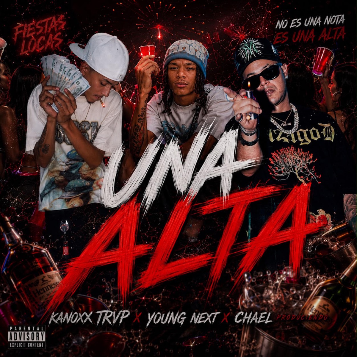 UNA ALTA - Single by Kanoxx Trvp, Young Next & Chael Produciendo album cover