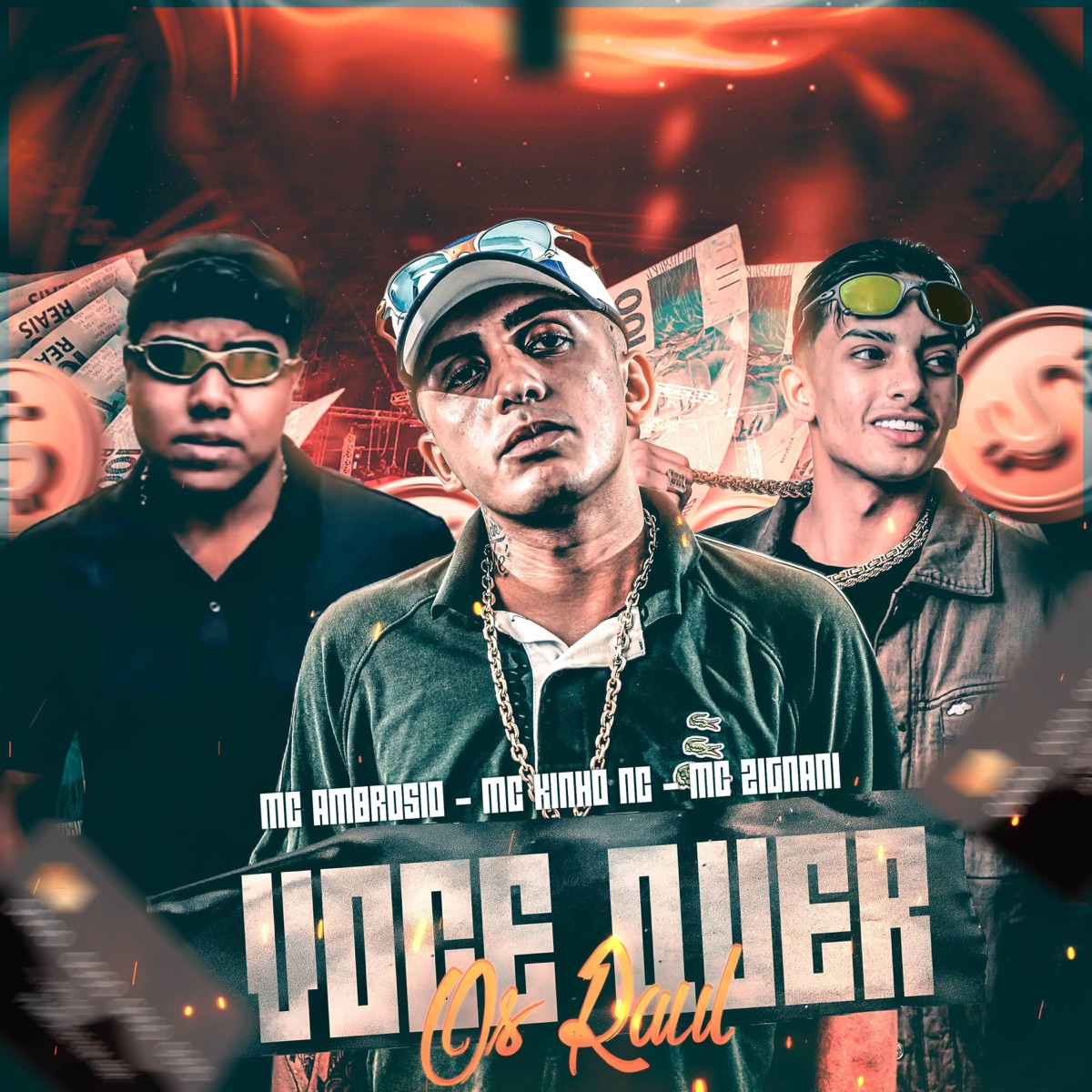 Você Quer Os Raul - Single by DJ Magrão do Btt, Mc Ambrosio, Mc Kinho NC & MC Zignani album cover