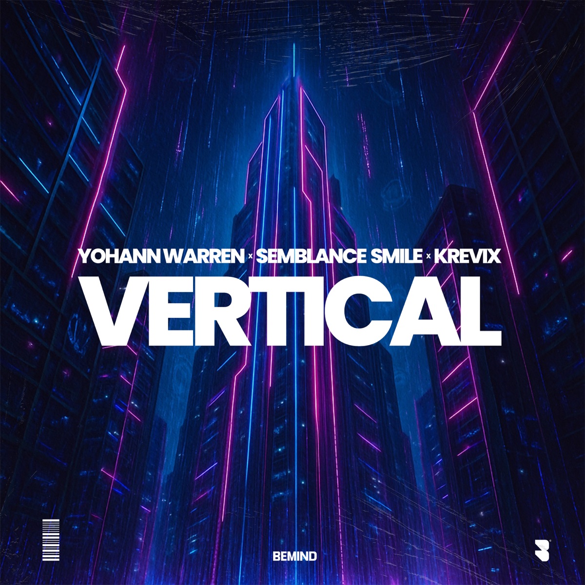Vertical - Single by Yohann Warren, Semblance Smile & Krevix album cover