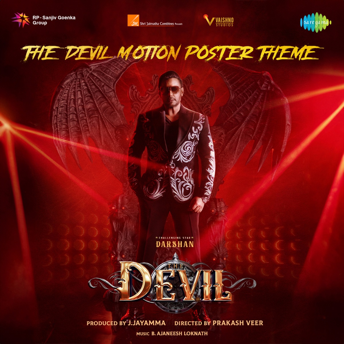 The Devil Motion Poster Theme (From "The Devil") - Single by B. Ajaneesh Loknath album cover