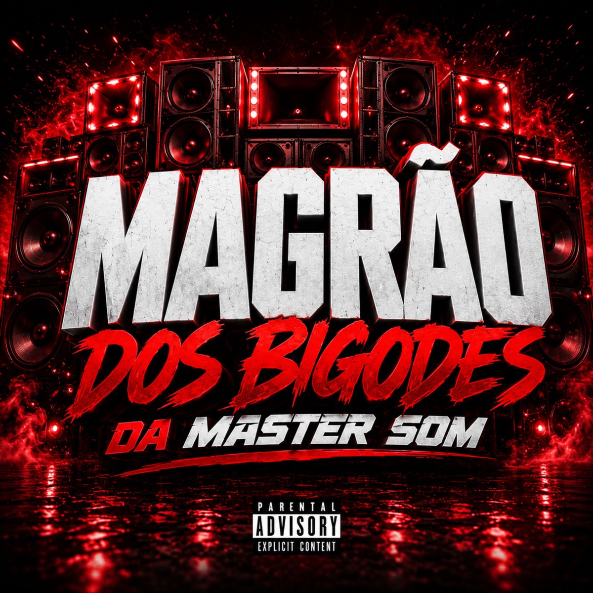 MAGRÃO DOS BIGODES DA MASTER SOM - Single by MC NICK ZN, MC GKASH, Dj geéli & Dj Marcelo da Zn album cover