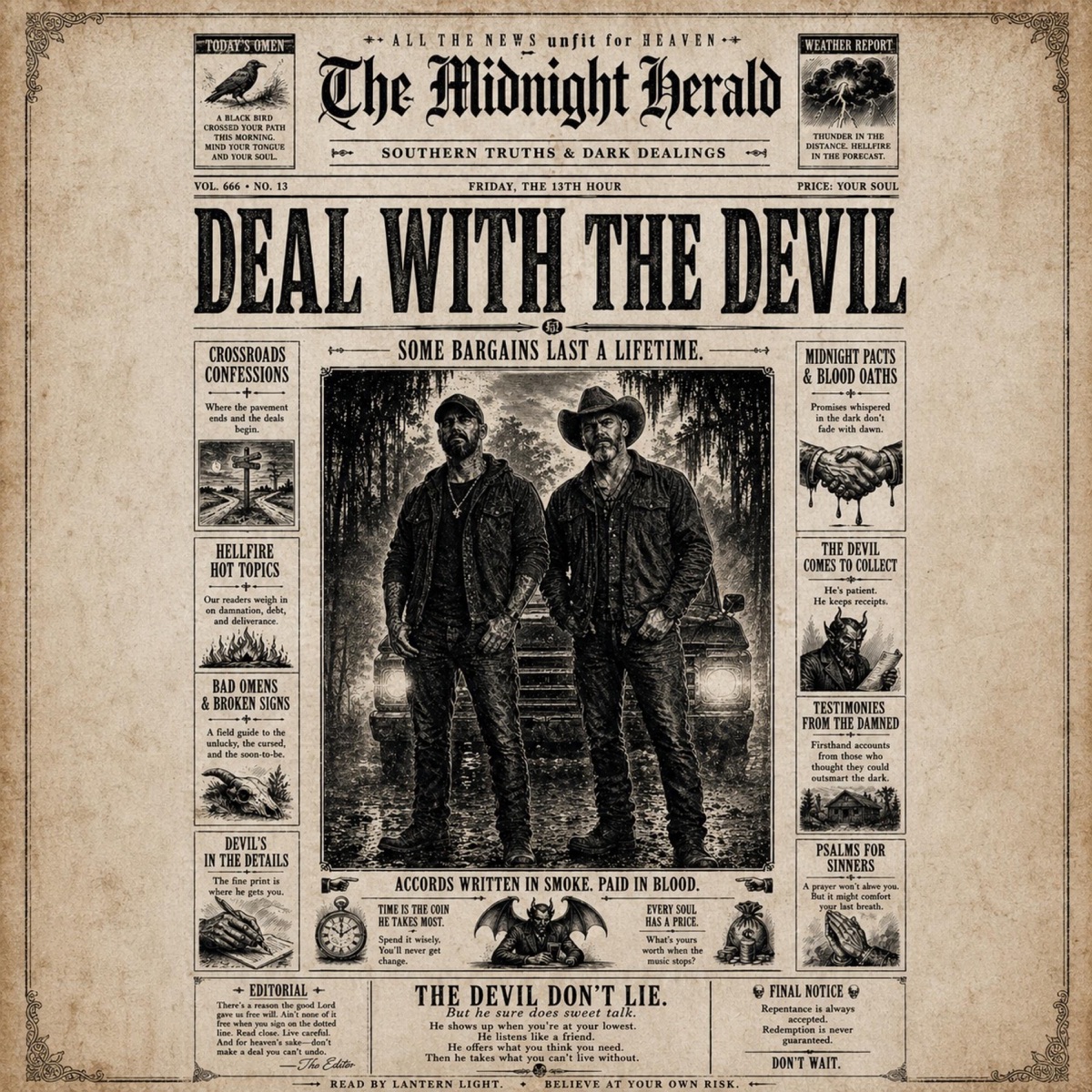 Deal with the Devil (feat. Cole Mercer) - Single by Dust & Harmony album cover