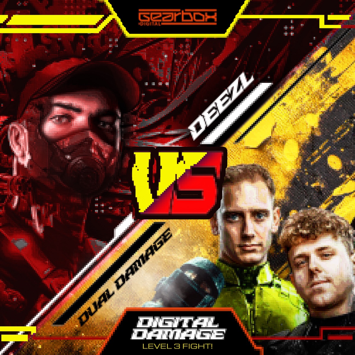 DIGITAL DAMAGE - Single by DEEZL & Dual Damage album cover