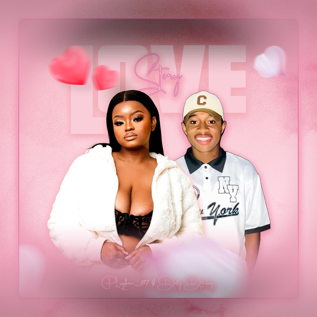 Love Story (feat. Dolly Ditebogo) - Single by PLXYBOII_017 album cover