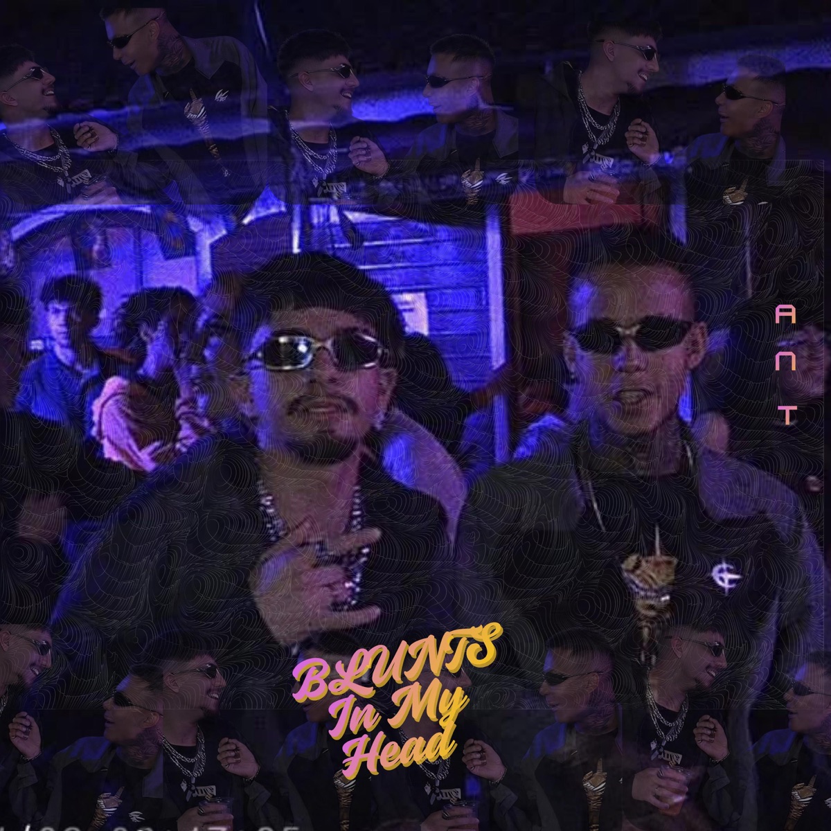Blunts In My Head - Single by Krodzikaa & Busca album cover